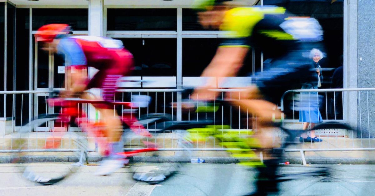 Intense indoor cycling workout to boost fitness level.